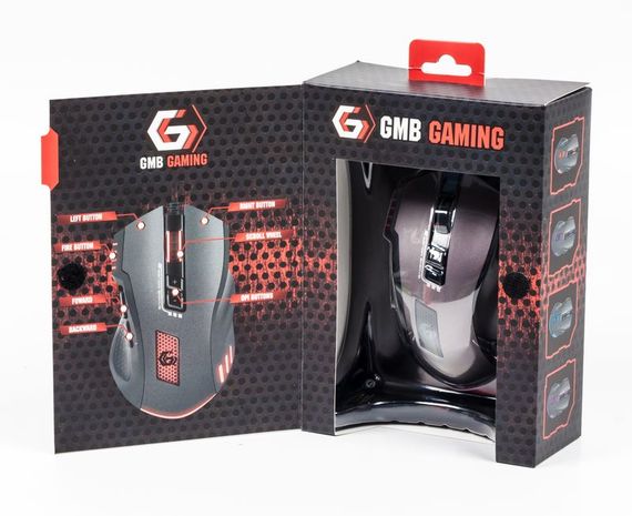 Оптична ігрова мишка Gembird MUSG-004, USB інтерфейс | Зображення 5