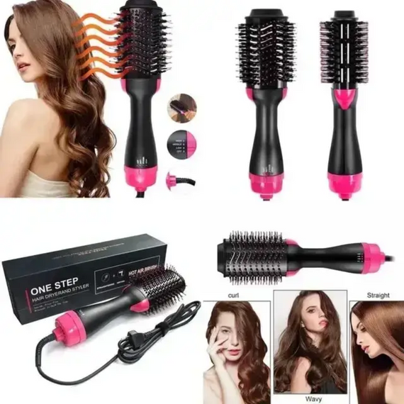 Універсальний фен-щітка для волосся 3 в 1 One Step Hair Dryer & Styler, стайлер для волосся | Зображення 7