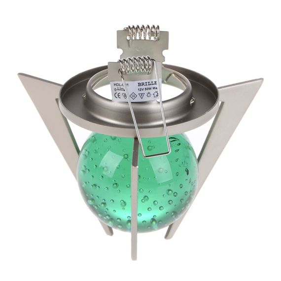 Светильник точечный декоративный HDL-BA ALU/GREEN MR16 | Зображення 2
