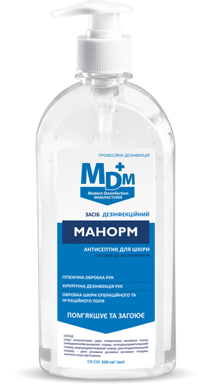 Засіб дезінфекційний Манорм MDM 500мл