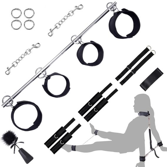 БДСМ-набор LOCKINK YEAHWOW Door Swing & Leg Spreader Bondage set