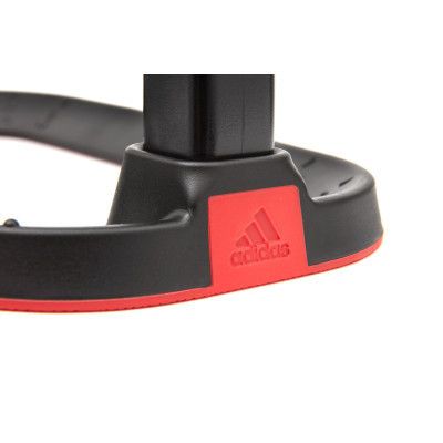 Упоры для отжиманий Adidas Performance Push Up Bars ADAC-12232 Чорний/Червоний (885652021579) | Зображення 3