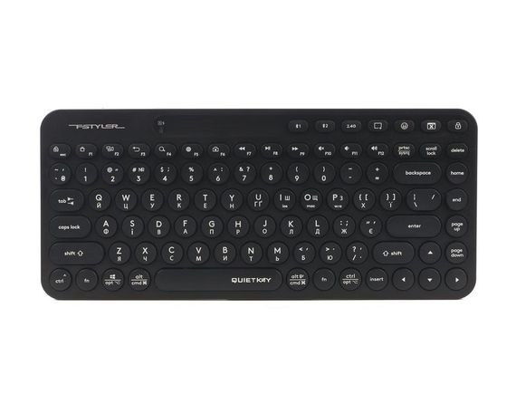 Клавіатура бездротова A4Tech Fstyler FBK36С AS, колір чорний