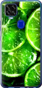 Чохол на ZTE Blade V2020 Зелені часточки лимона "852u-2529-2448"