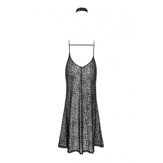 Сексуальна довга леопардова сукня Noir Handmade F288 Noir Dress long - black - L Sex Aura | Зображення 3
