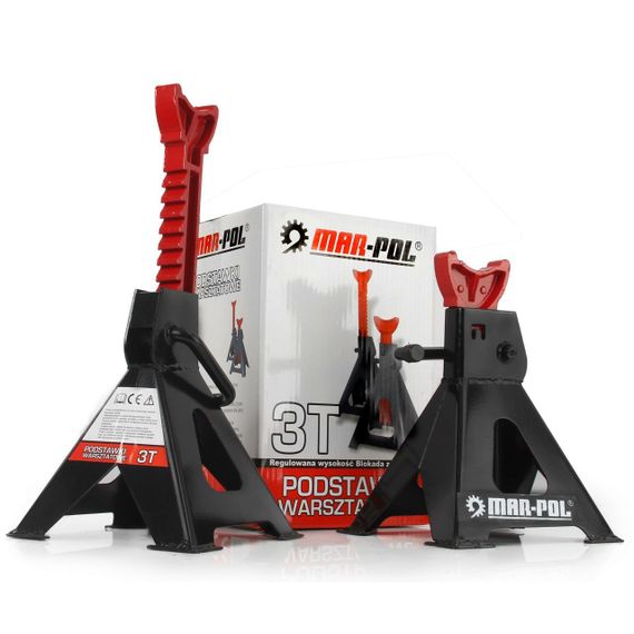 Стойки для мастерской с механическим замком 3т Mar-Pol M80102 | Зображення 4