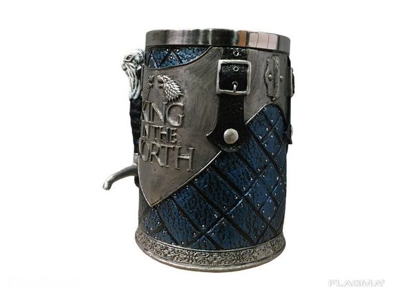 Кружка Чашка Бокал Игра Престолов King in the North Targaryen 3D Король Севера | Зображення 2