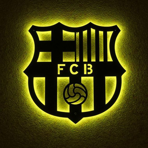 Панно декоративне картина на стіну Барселона LED підсвітка 16 кольорів пульт 700х700 acr-p000280 | Зображення 6