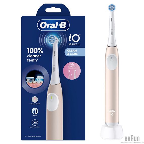 Електрощітка BRAUN Oral-B iO Series 2 iOS2.1C9.0 Pink