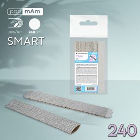 Мягкие файлы 240грит Staleks Pro SMART PapMam  (30шт)