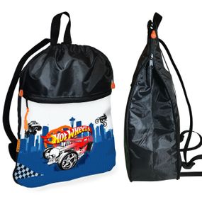 Рюкзак-мешок для школы Хот Вилс "Hot Wheels" детская сумка для обуви и спортивной одежды (01490)