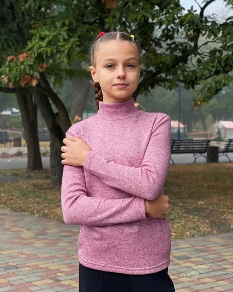 Водолазка для дівчинки (підліткова) Носи своє 164 Рожевий (p-12371-137782) | Зображення 5