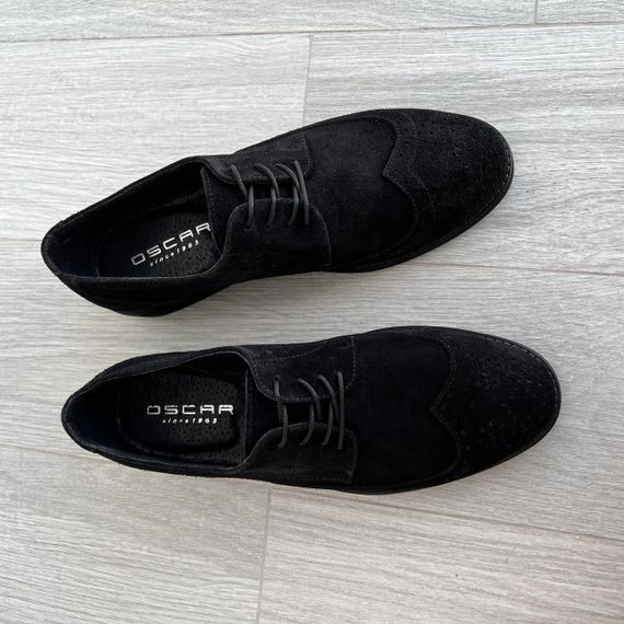 Замшеві чоловічі туфлі 40 розмір | Зображення 4