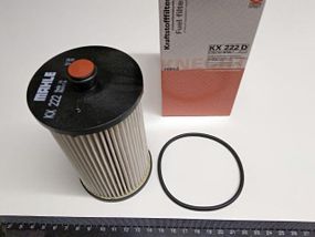 Фільтр паливний VAG 2.5TDI, MAHLE/KNECHT (KX222D) (2E0127159)
