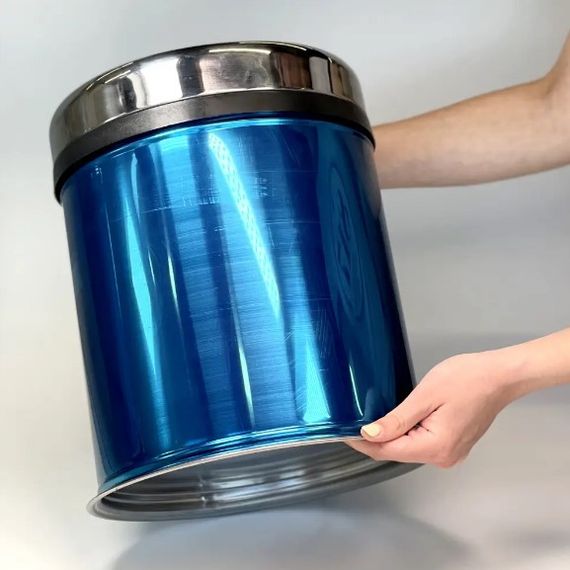 Ведро для мусора Maxiflow 12 литров с крышкой 4513.0000S.430.12 | Зображення 1