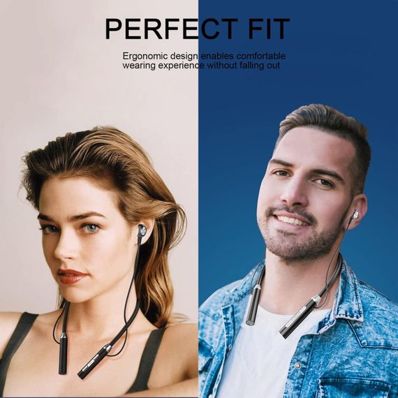 Бездротова шейна гарнітура Bluetooth V5.1 — легкі спортивні навушники для щоденного використання | Зображення 2