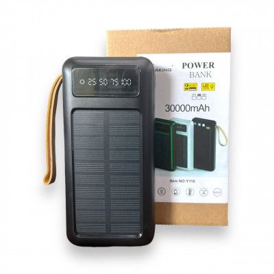 Power Bank 30000mAh із солн.панеллю Павербанк Повербанк