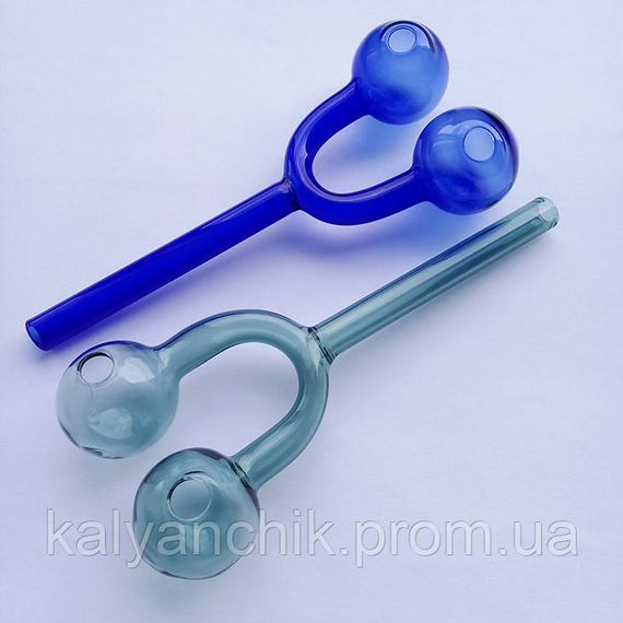 Стеклянная трубочка Oil Double