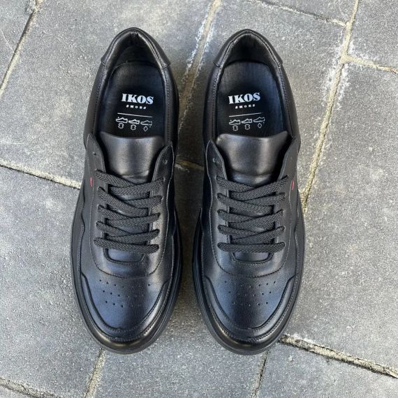 Шкіряні кеди на масивній підошві для чоловіків 42 розмір | Зображення 8