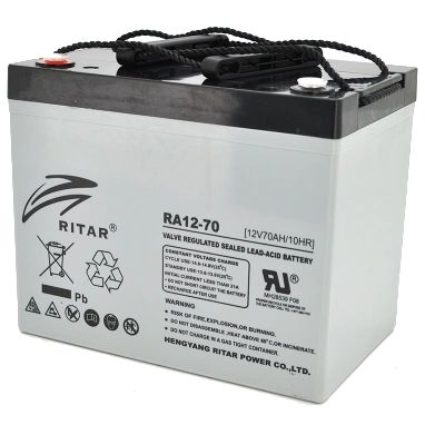 RITAR RA12-70 70A•ч 12В Свинцево-кислотна акумуляторна батарея
