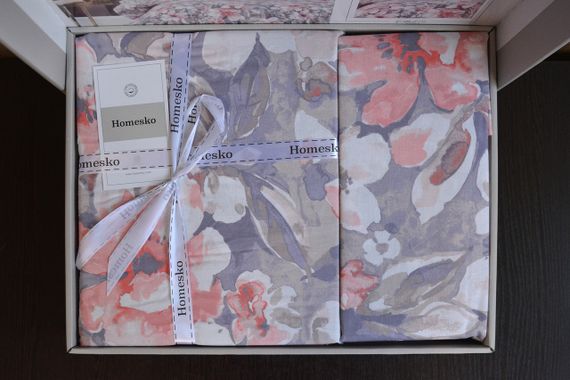 Постільна білизна First Choice Homesko Ranforse сімейний 160 х 220 см Jolly Ekru | Зображення 3