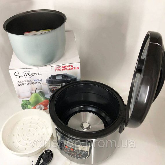 Скороварка багатофункціональна Suntera, Мультиварка для приготування їжі, Мультиварка 5 л PO-22 | Зображення 3