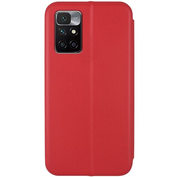 Шкіряний чохол-книжка Classy для Xiaomi Redmi 10 Червоний | Зображення 1