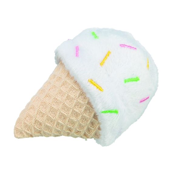 Іграшка Trixie для котів Морозиво і тістечко плюш з котячою м ятою 7 см | Зображення 5