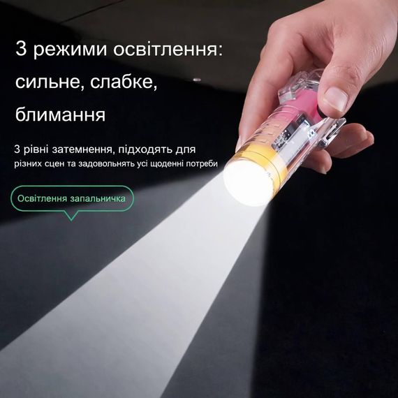 Електронна запальничка з подвійною дугою, LED-ліхтариком, дисплеєм та водозахистом IP56 (USB Type-C) | Зображення 4