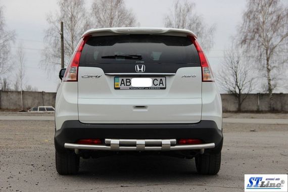 Задня дуга AK002-подвійний (нерж) для Honda CRV 2012-2016 рр | Зображення 1