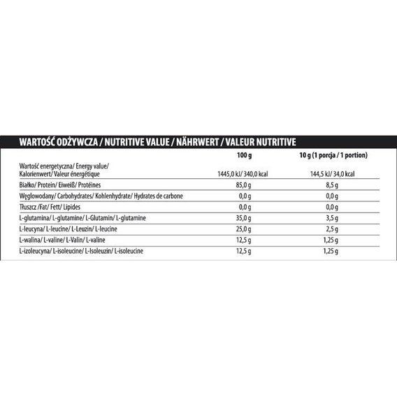 Амінокислота BCAA для спорту Activlab BCAA Xtra Powder +L-Glutamine 800 g /80 servings/ Lemon | Зображення 2