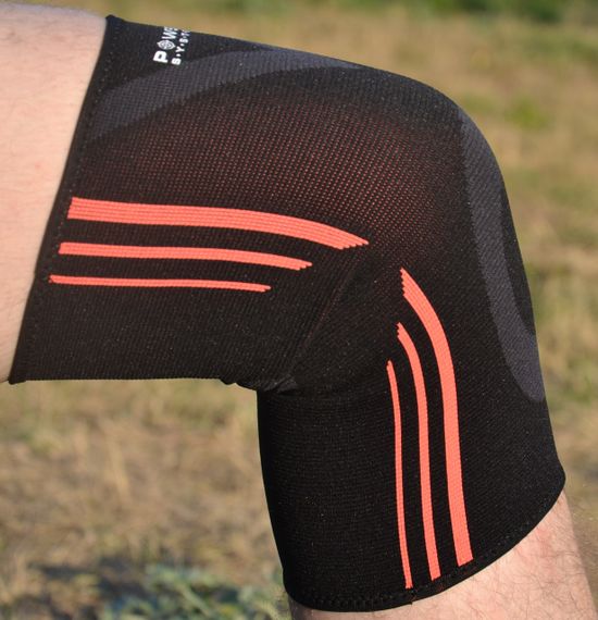 Наколінники Power System PS-6021 Knee Support Evo Black/Orange (пара) XL | Зображення 4