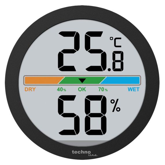 Термогігрометр Technoline WS9418 Black (WS9418) | Зображення 1