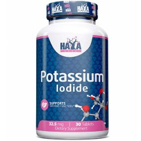 Микроэлемент Калий Haya Labs Potassium Iodide 32,5 mg 30 Tabs
