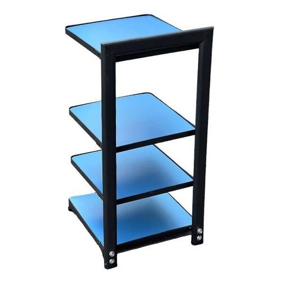Стелаж підлоговий з регулюванням висоти полиць Синій
