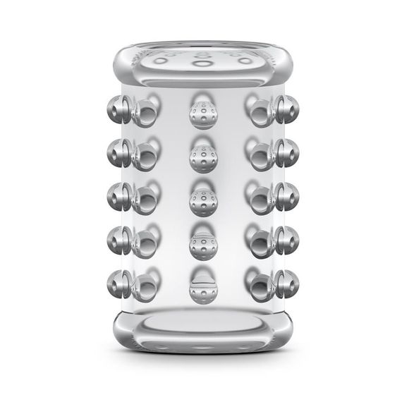 Насадка STAY HARD-COCK Sleeve 02, CLEAR, Бесцветный прозрачный