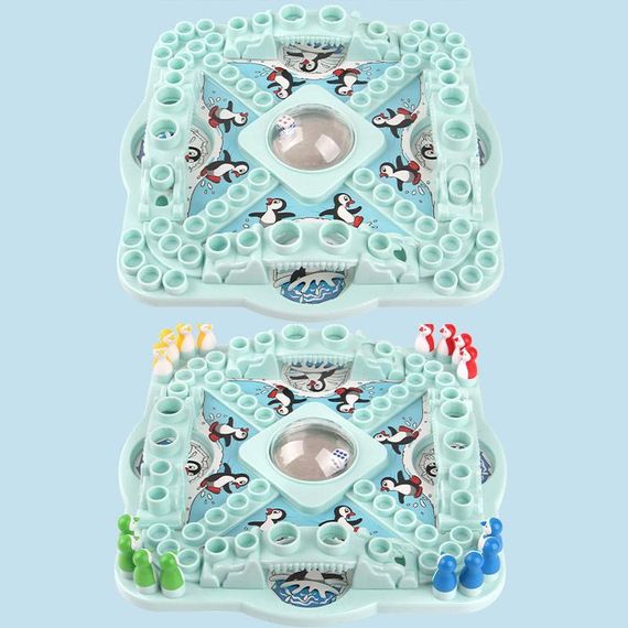 Настільна інтерактивна гра Ummi 707-36 Pop N Drop Penguins Game Blue | Зображення 3