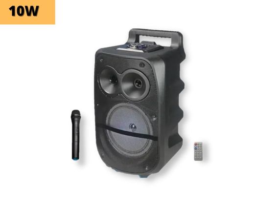 Портативна колонка бумбокс XPRO ZQS1778 валіза 30Вт, USB, SD, FM радіо, Bluetooth, 1 мікрофон, ДК (MER-15648) | Зображення 1