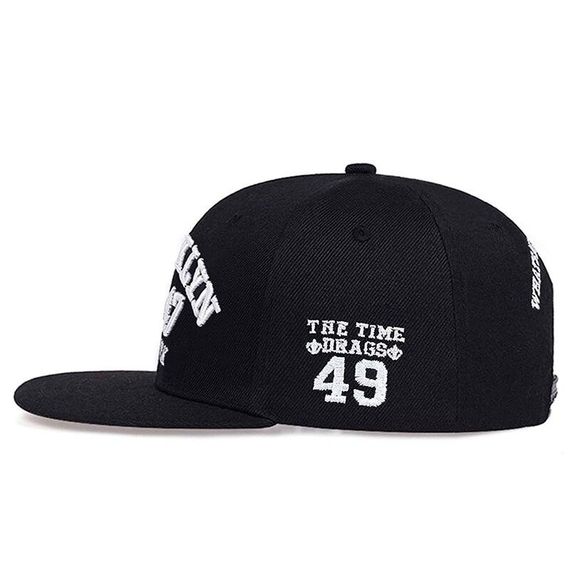 Кепка снепбек (Snapback)  Brooklyn 1947 NY Чорний 56-61р (9021) | Зображення 7