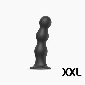 Насадка для страпона Strap-On-Me Dildo Plug Balls Black XXL Sex Aura