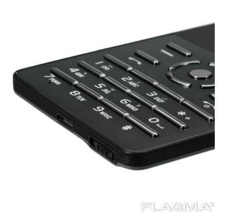 Мини мобильный маленький телефон Card Phone Q1 Black | Зображення 1