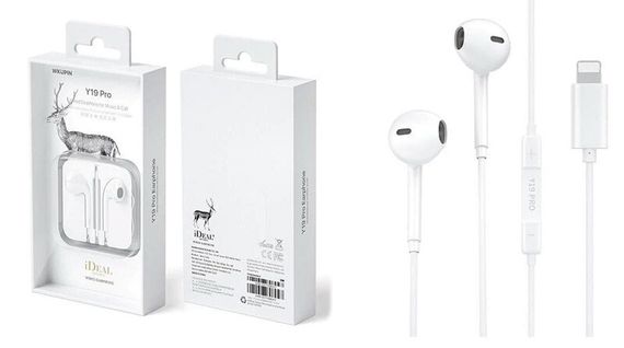 Гарнітура WK Y19 Pro Lightning з якісним звуком для iPhone (MAW-45388_231) | Зображення 2