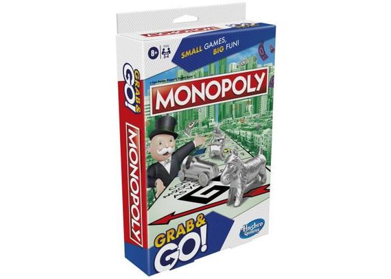 Настольная игра Monopoly. Grab & Go! (Монополия)