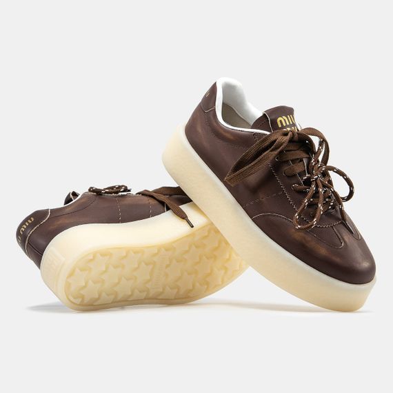 Кросівки жіночі Miu Miu (Шкіра) топ 2118 38 24 см | Зображення 8