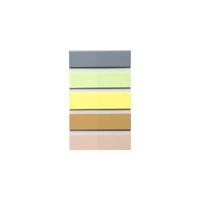Стикер-закладка Buromax Plastic PASTEL 45x12mm, 5х25шт (BM.2302-99) | Зображення 1