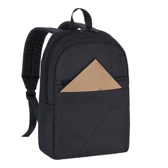 Рюкзак городской Rivacase 8065 Black 41х29х5.5 см черный | Зображення 6