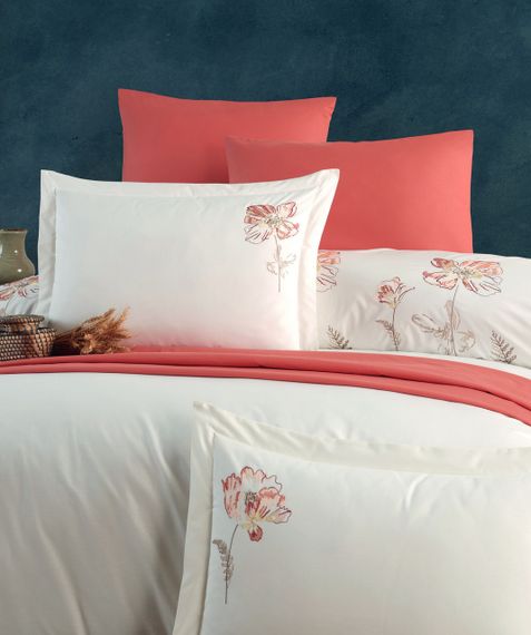 Постельное белье Maribor Elegance Poplin 200 х 220 см Glory Ekru | Зображення 1