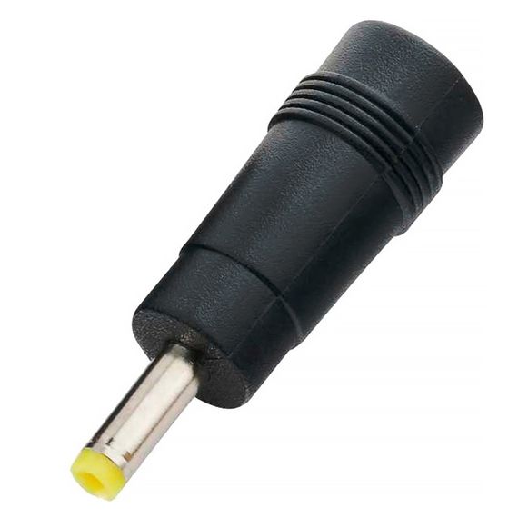 Переходник DC 5.5x2.1mm (мама) - 4.0х1.7mm (папа) Yellow