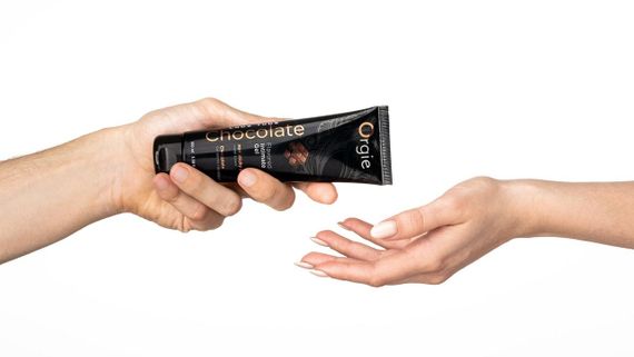 Съедобный лубрикант со вкусом шоколада Orgie Flavored Intimate Gel Chocolate на водной основе, 100 м sexstyle | Зображення 3