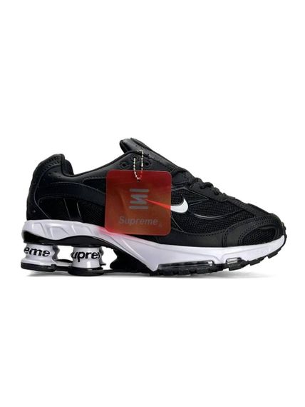 Кросівки Supreme Shox Ride 2 SP Black White (топ якість) 45 28 | Зображення 1